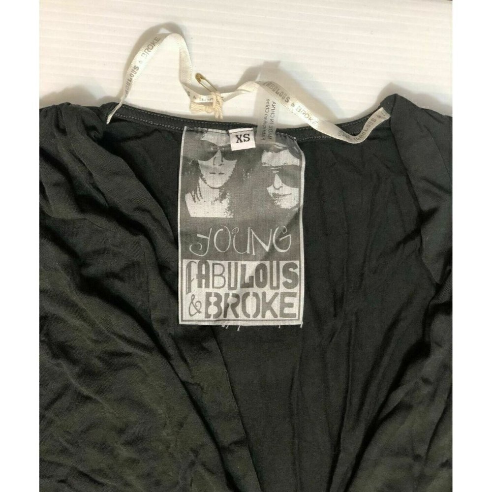 Young Fabulous & Broke Women's Olive Green Howell Romper Dash Size XS - Picture 7 of 7